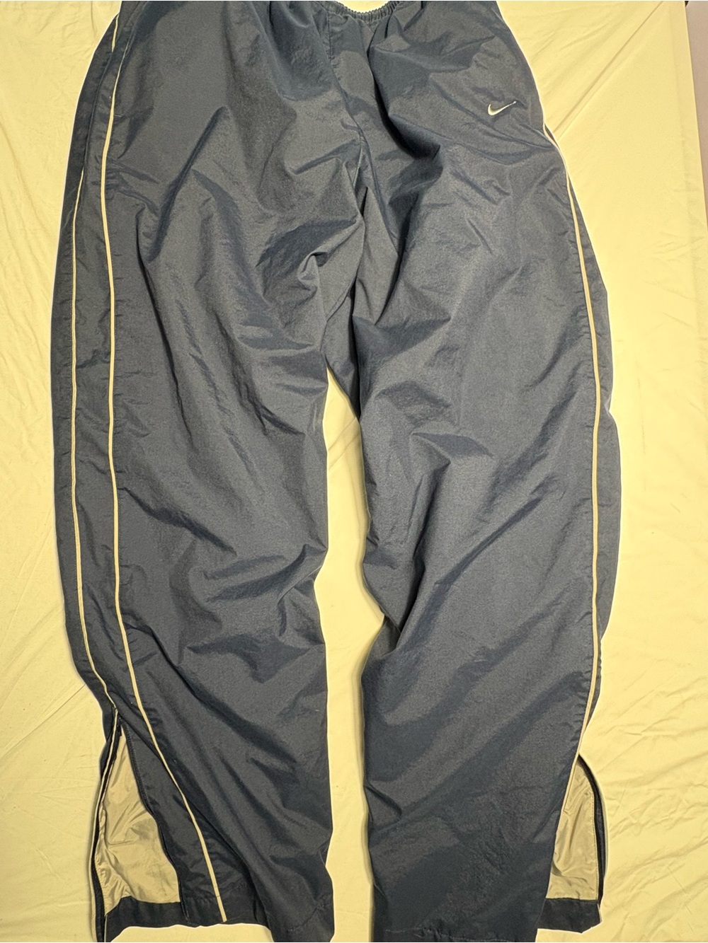 90s Nike track pants lined with ankle zip size XXL men’s
